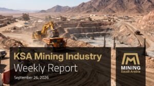 Saudi Mining Weekly: Gold Exploration, Copper Drilling and Key Sector Updates
